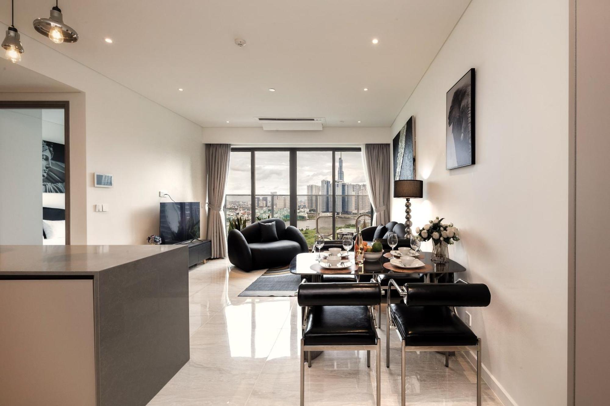 The Opera Apartment Cental Saigon Free Pool-Gym-Sauna Room- Golf Mini Cidade de Ho Chi Minh Exterior foto